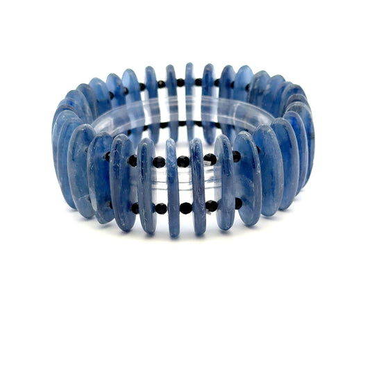 Kyanite Bracelet – Natural Blue Gemstone Jewelry