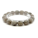 Tourmalinated Quartz Bracelet – Natural Golden Needle Gemstone
