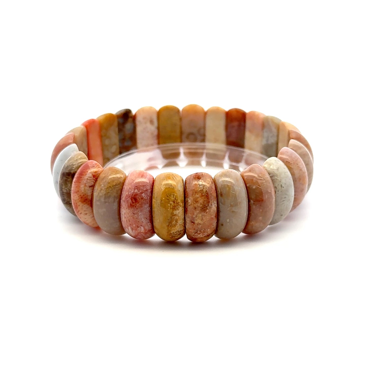 Fossilized Coral Bracelet – Natural Gemstone Jewelry