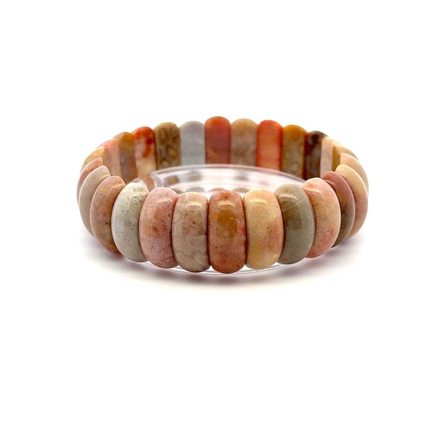 Fossilized Coral Bracelet – Natural Gemstone Jewelry