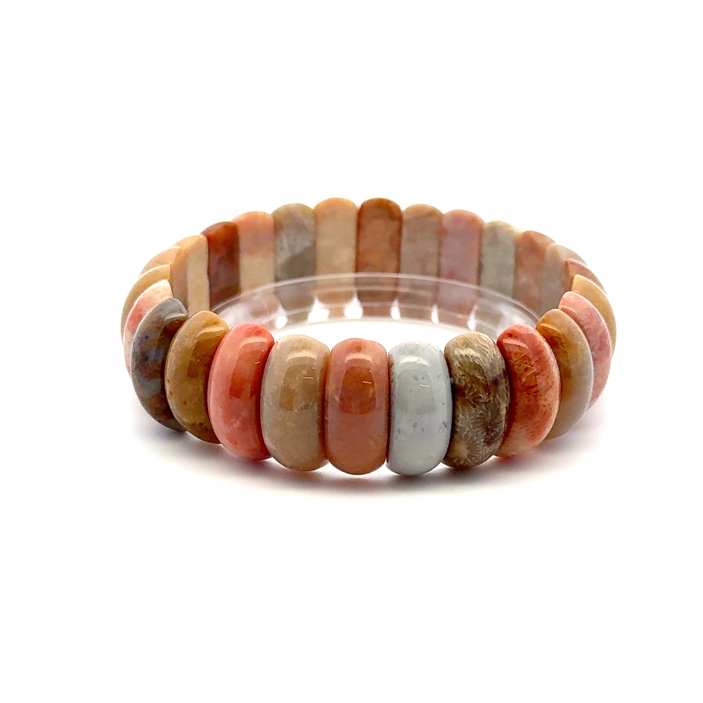 Fossilized Coral Bracelet – Natural Gemstone Jewelry