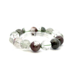 Lodolite Quartz Bracelet – Natural Garden-Included Gemston
