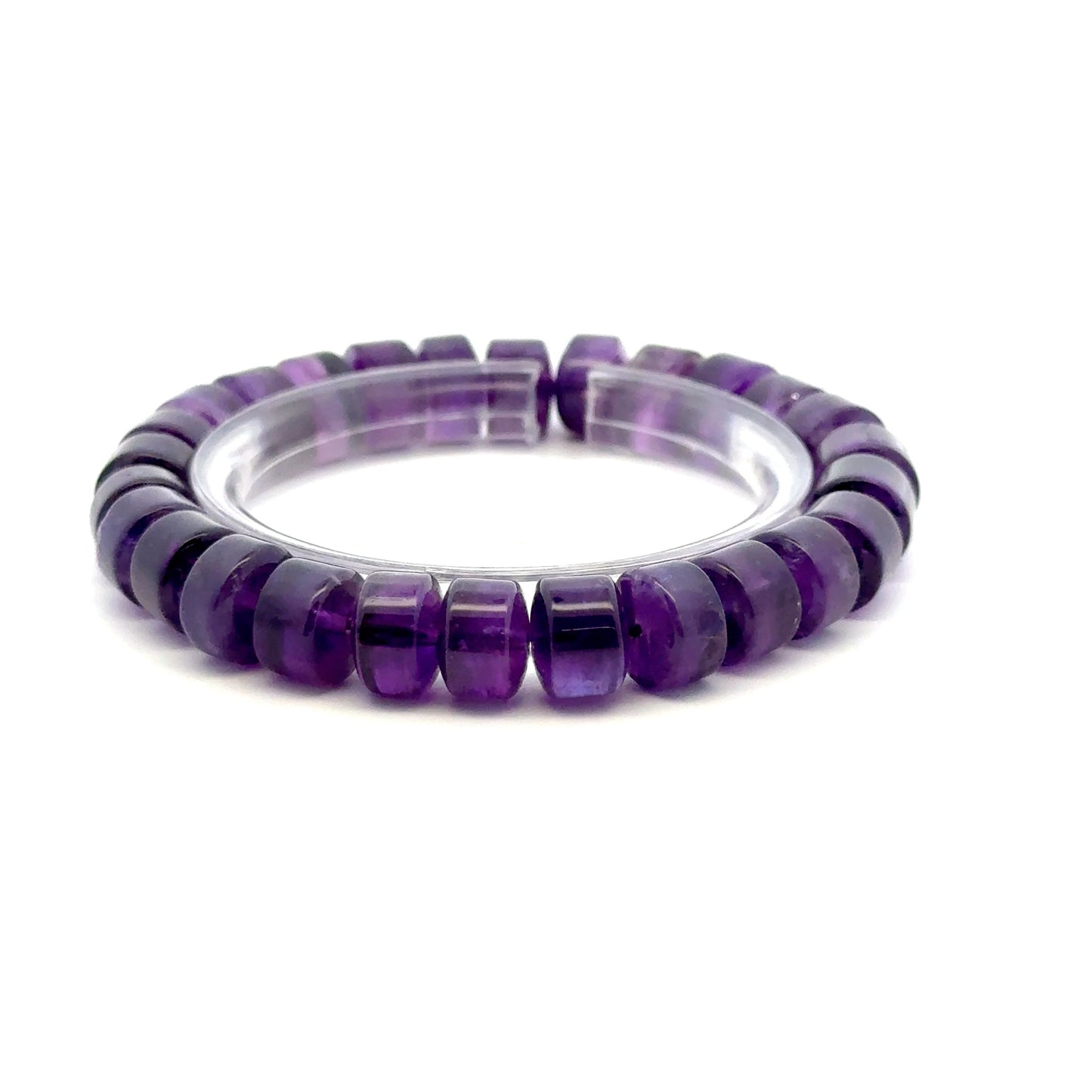African AAA Amethyst Bracelet – Deep Purple Natural Gemstone