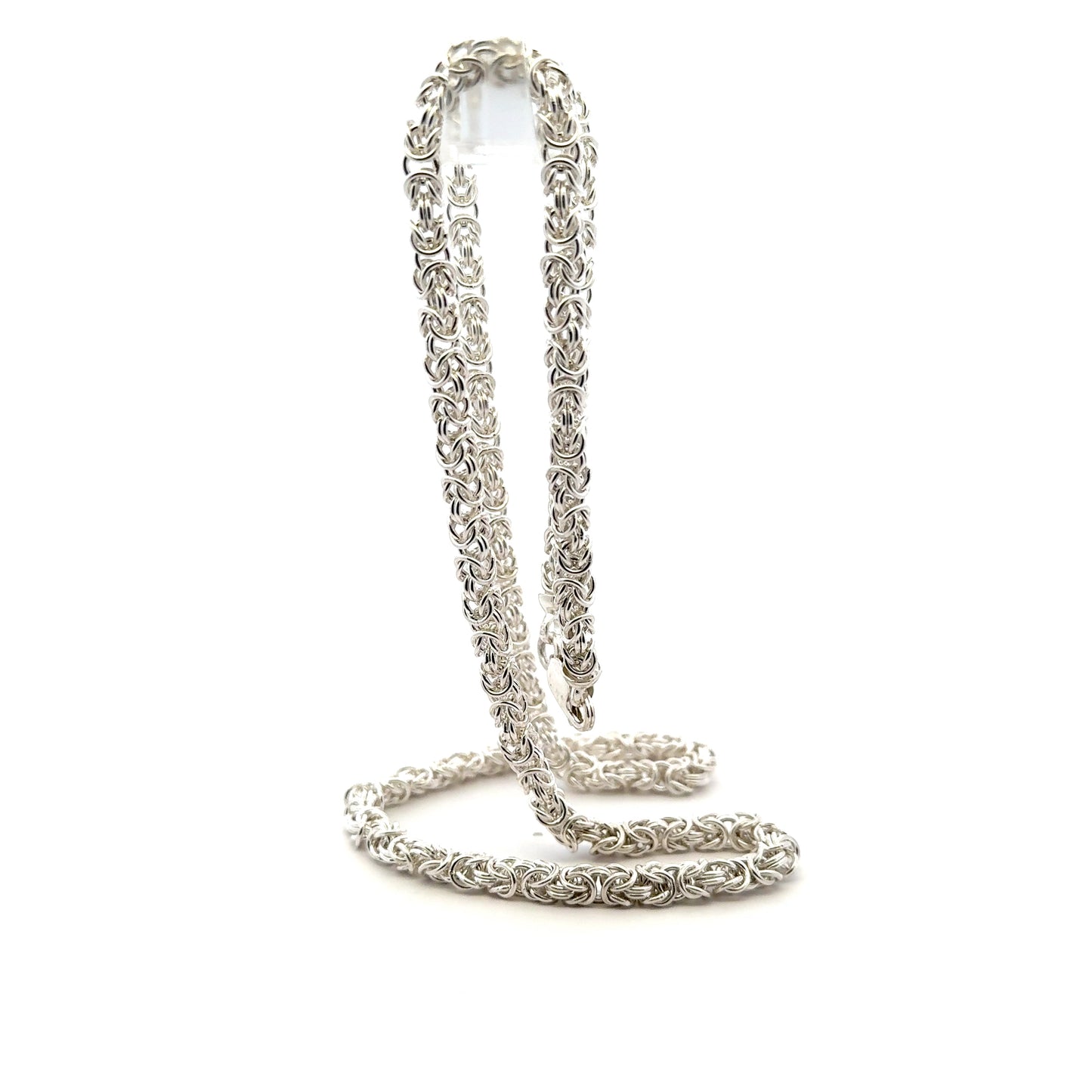 925 Sterling Silver Byzantine Chain