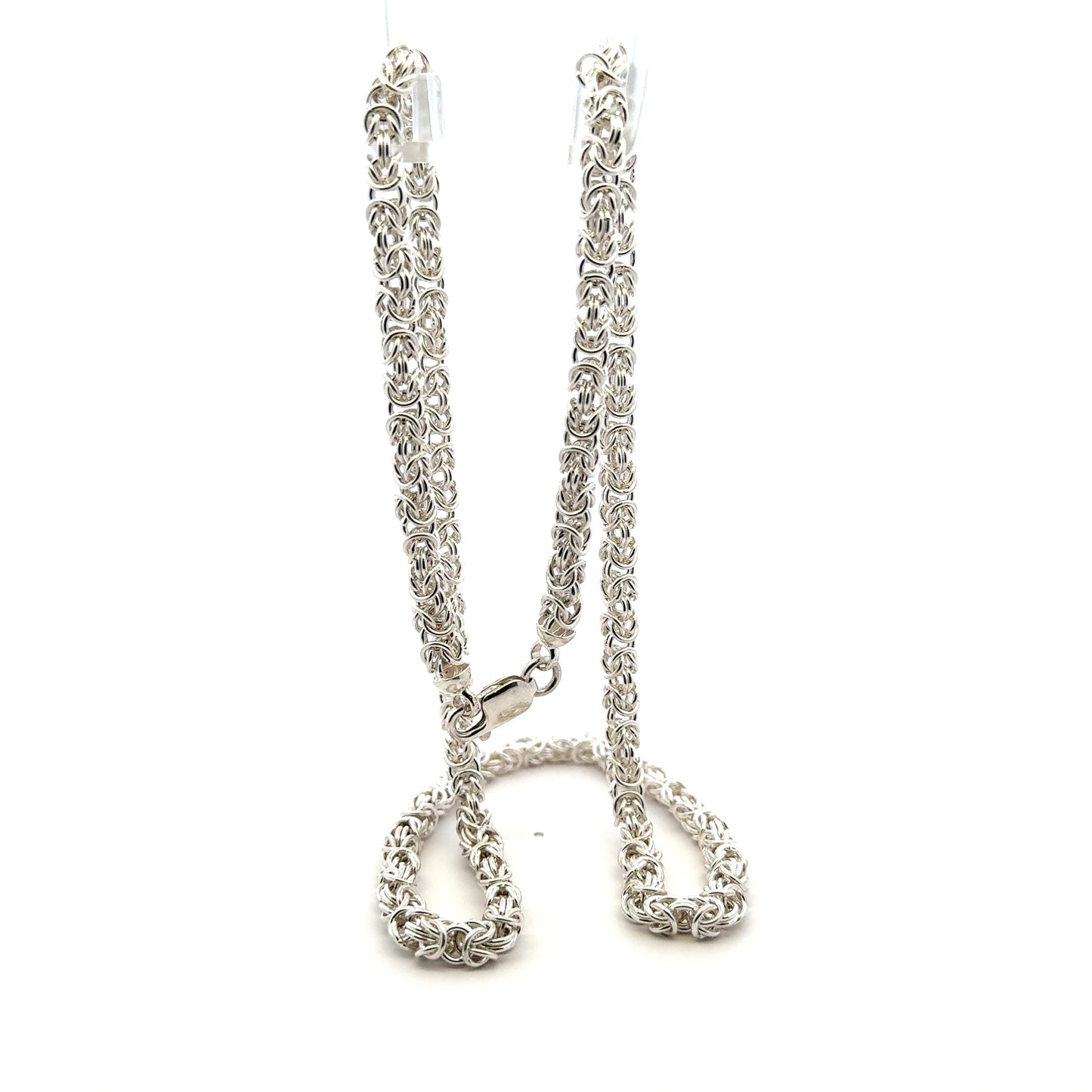 925 Sterling Silver Byzantine Chain
