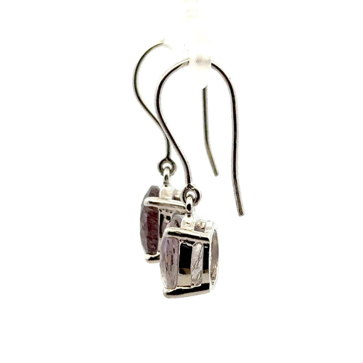 Sacred Seven Drop Earrings – Faceted Natural Gemstone Jewelry in 925 Sterling Silver
