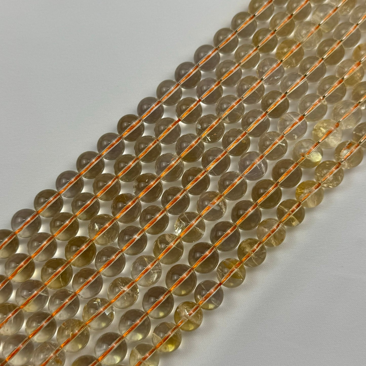 Citrine Polished Round Beads image 6