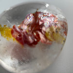 Quartz Cabochon with Lepidocrocite Inclusion image 2
