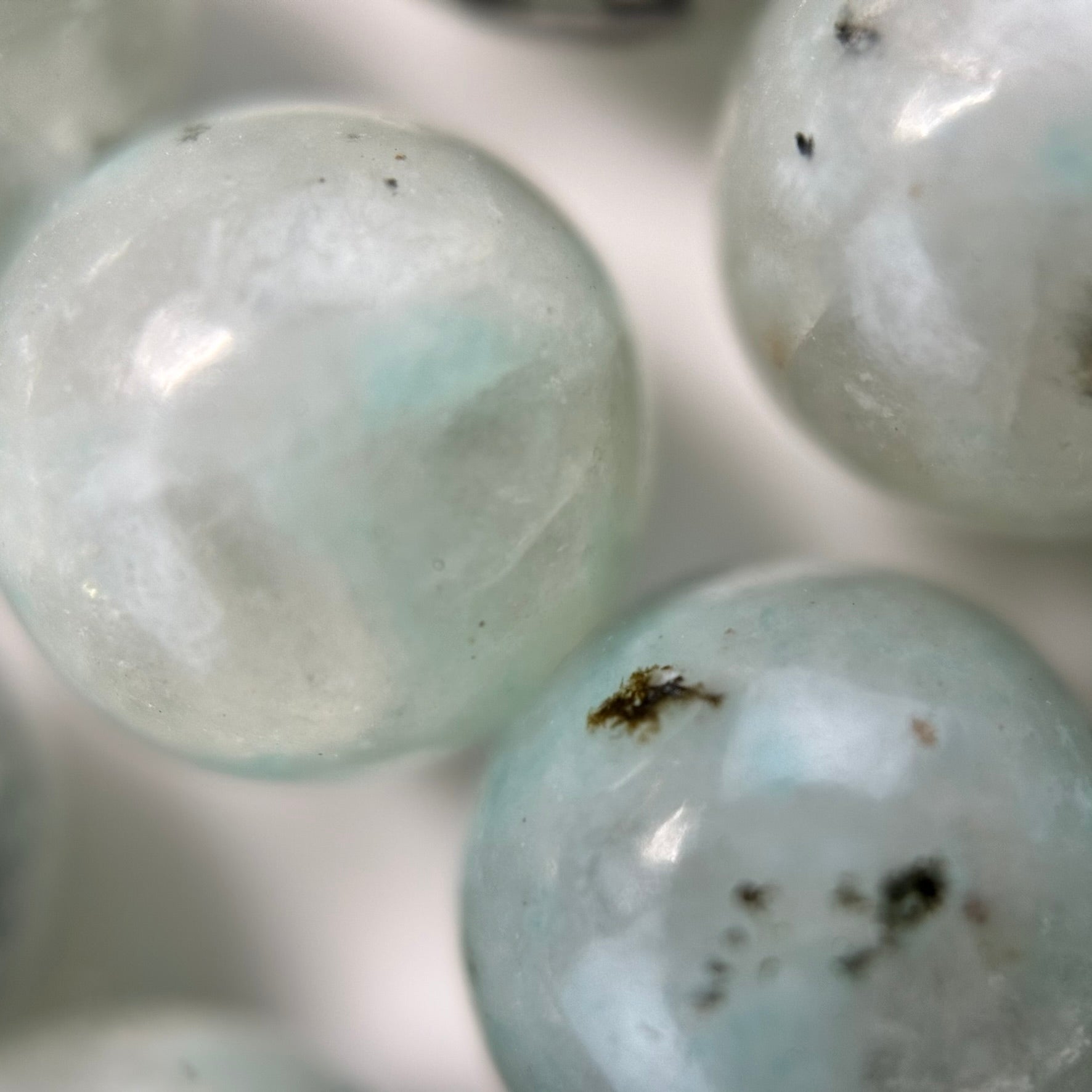 Kiwi Jasper Polished Round Beads image 2
