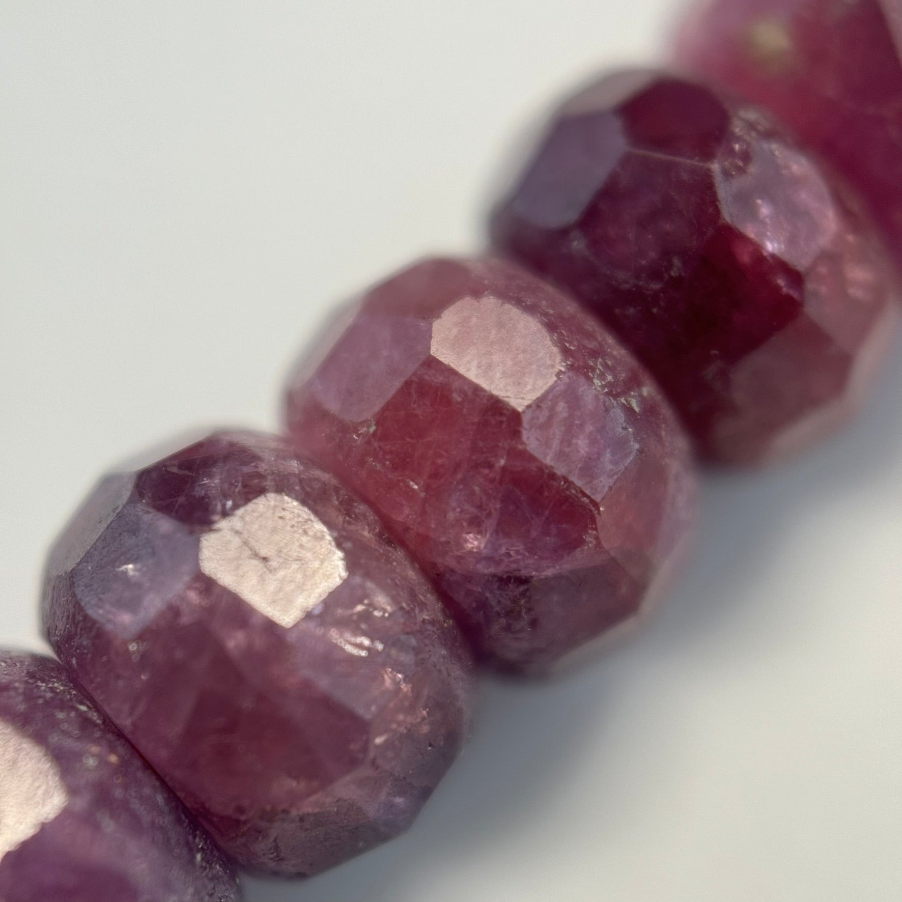 High Quality Faceted Rondelle Beads image 2