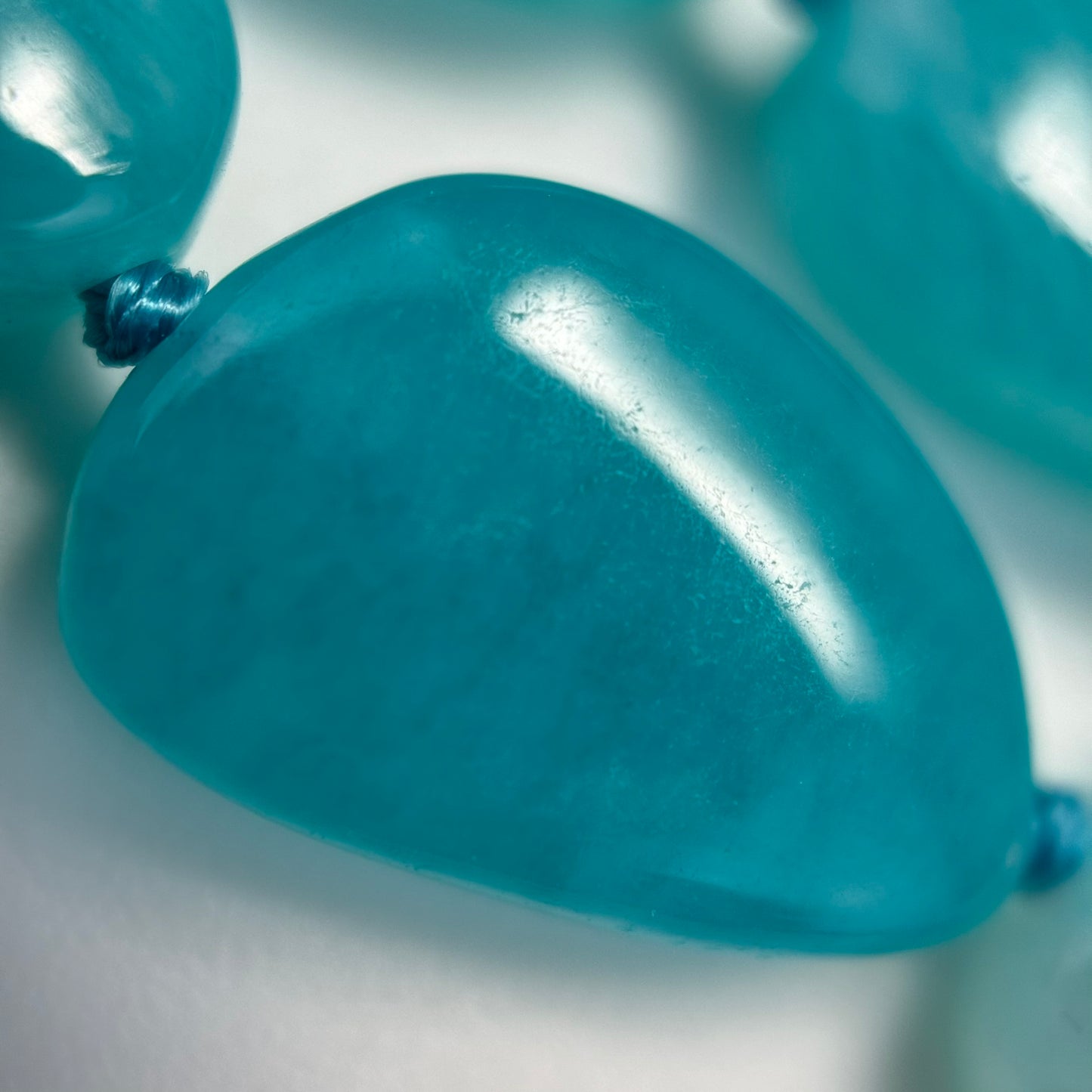 Amazonite Freeform Gemstone Beads - AA Quality image 4