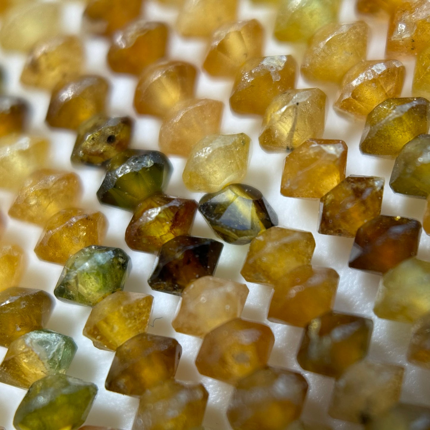 Yellow Tourmaline Space Ship Beads image 10