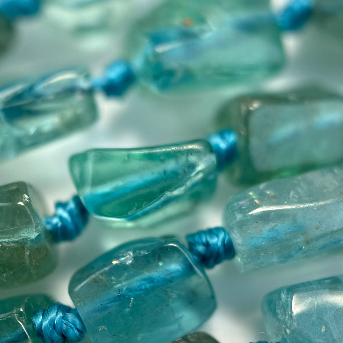Apatite Free form Beads image 3