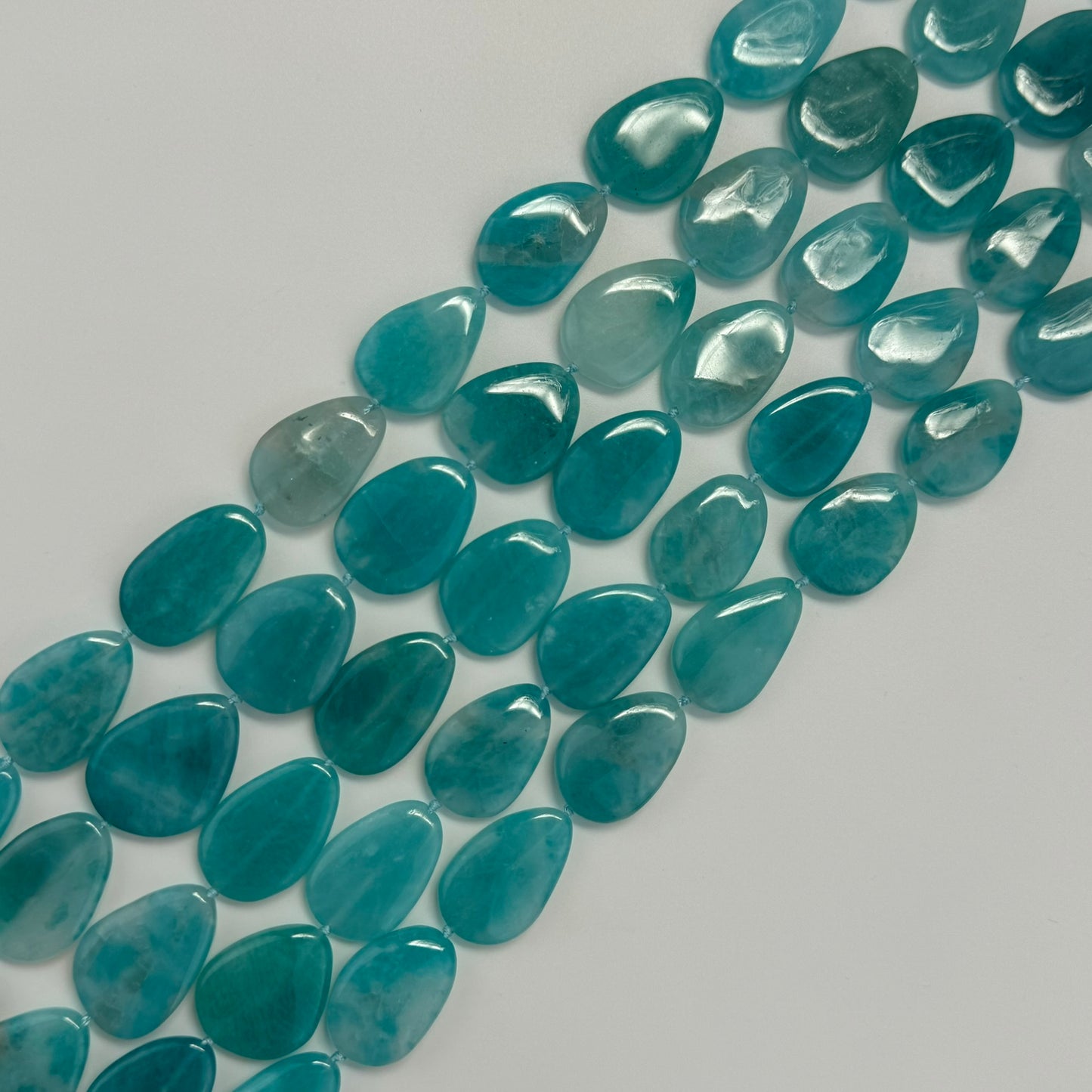 Amazonite Freeform Gemstone Beads - AA Quality image 8