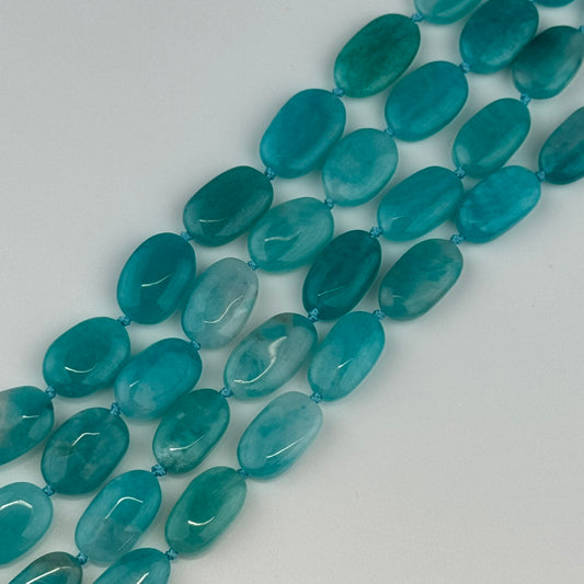 Amazonite Oval Shape Gemstone Beads