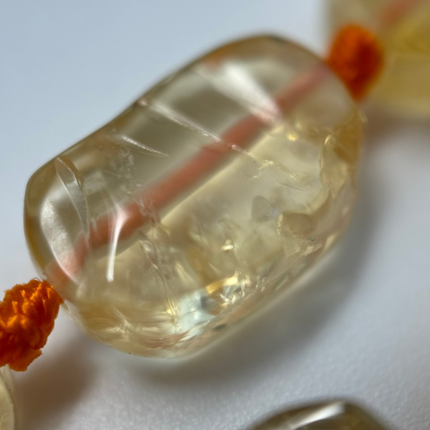 Citrine Freeform Beads image 8