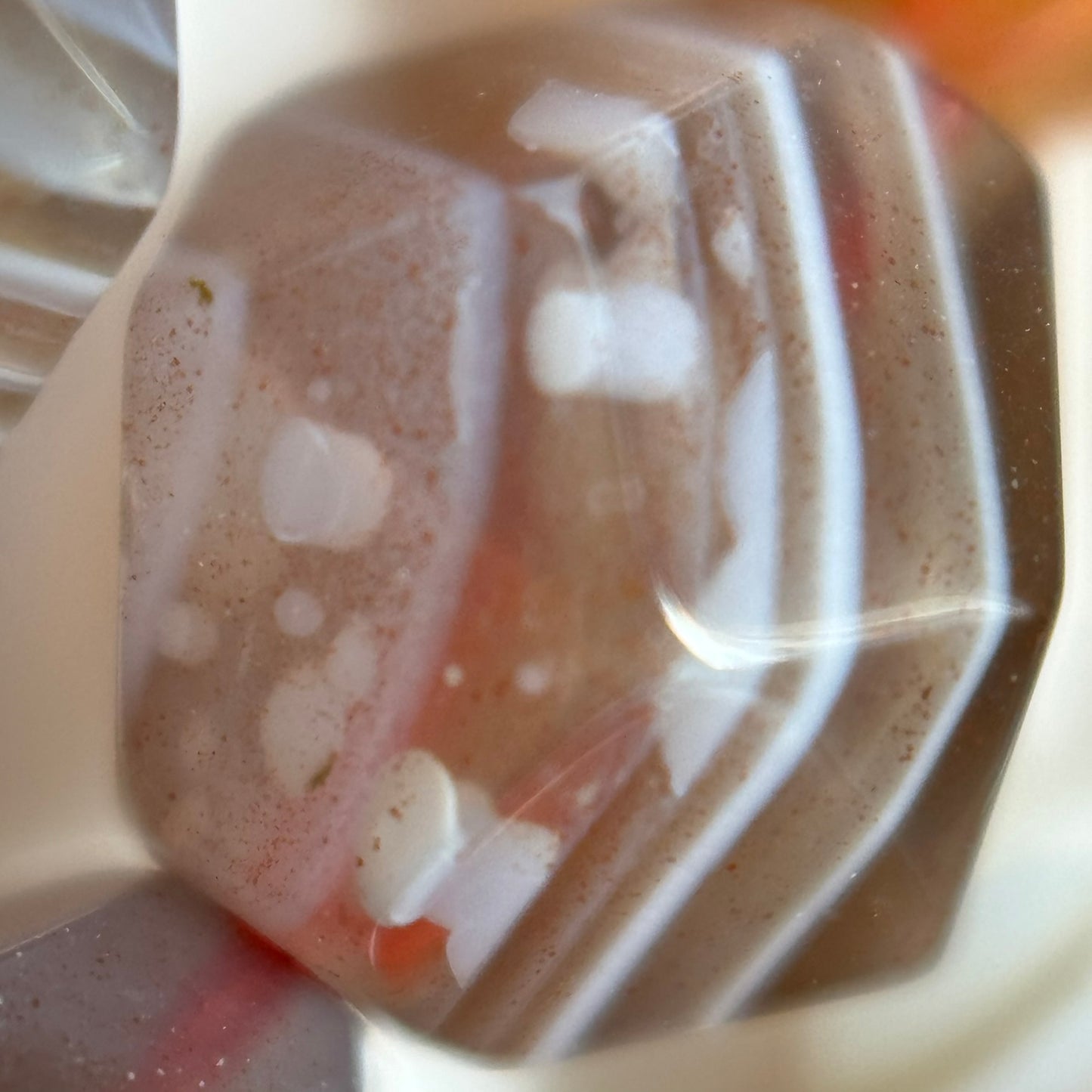 Botswana Agate Diamond Cut Beads image 3