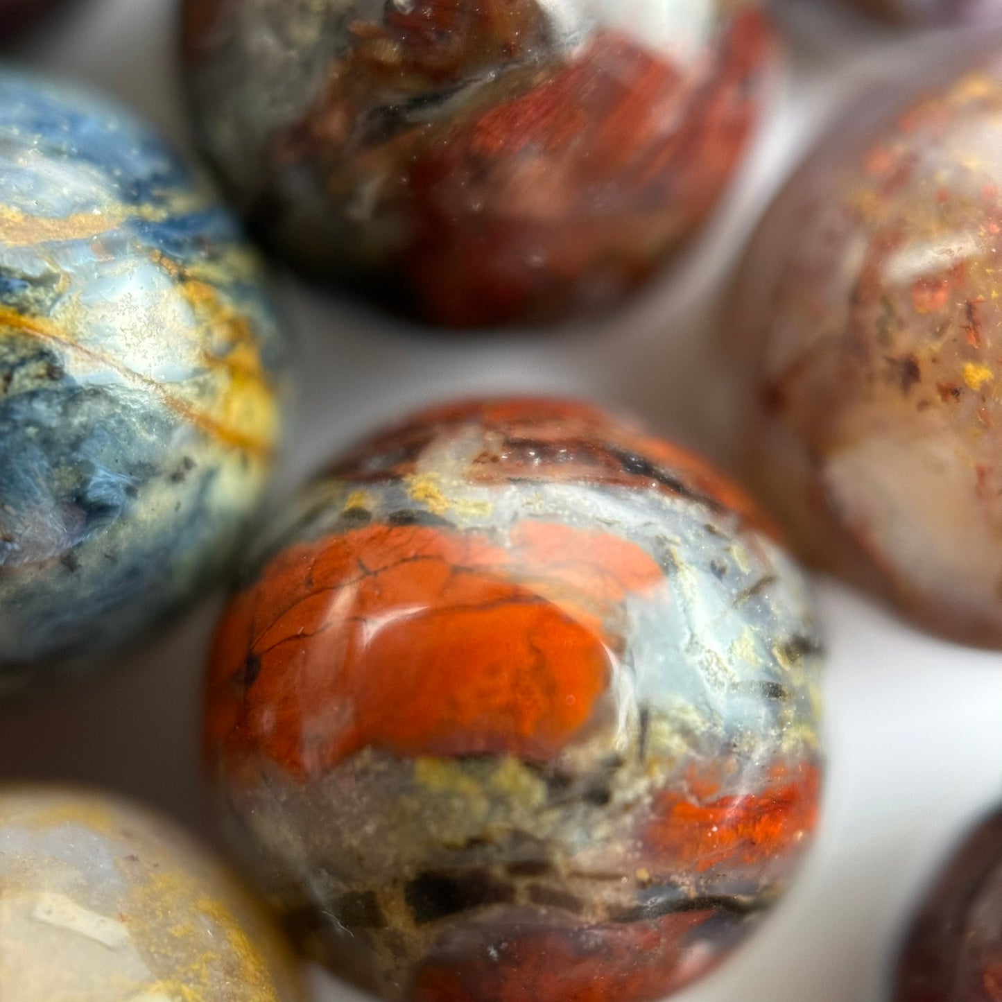 Pietersite Round Polished Beads Round Beads image 1