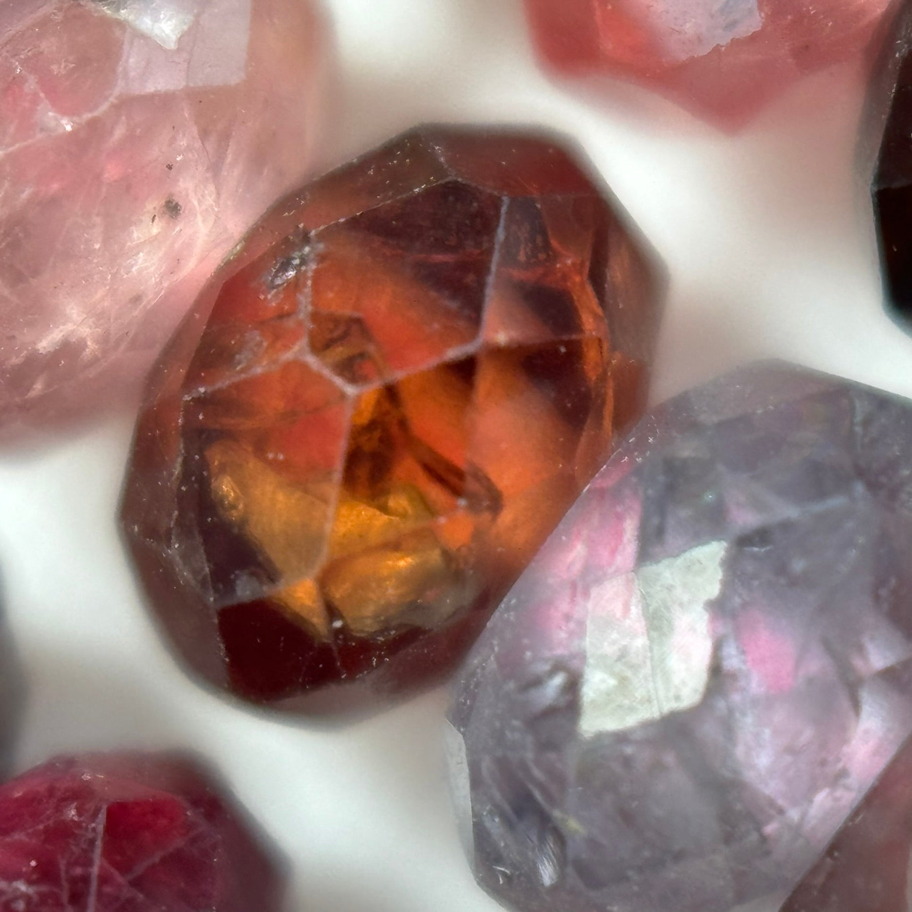 Spinel Faceted Rondelle Beads (AAA Quality) image 5