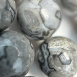 Grey Crazy Lace Agate Polished Round Beads image 5