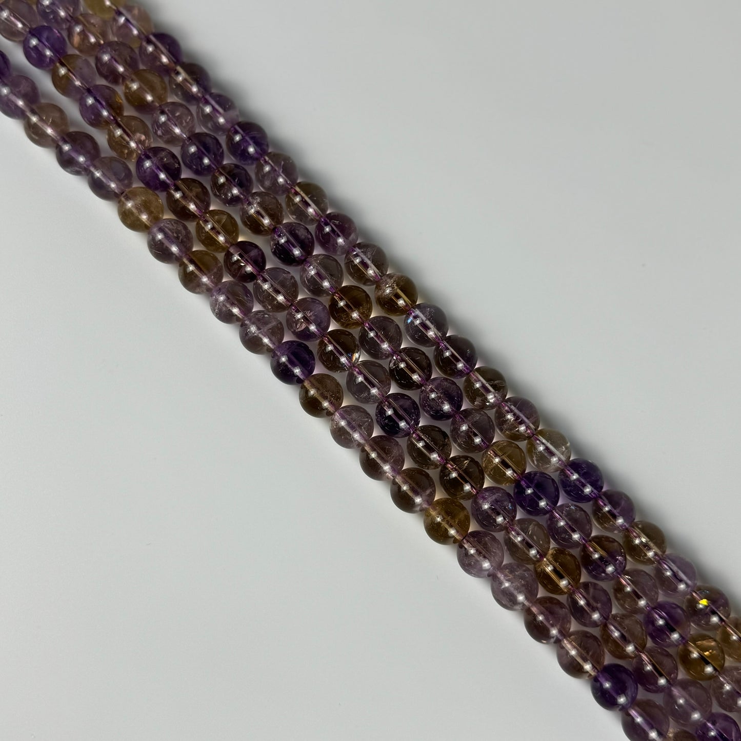 Ametrine Polished Round Beads image 6