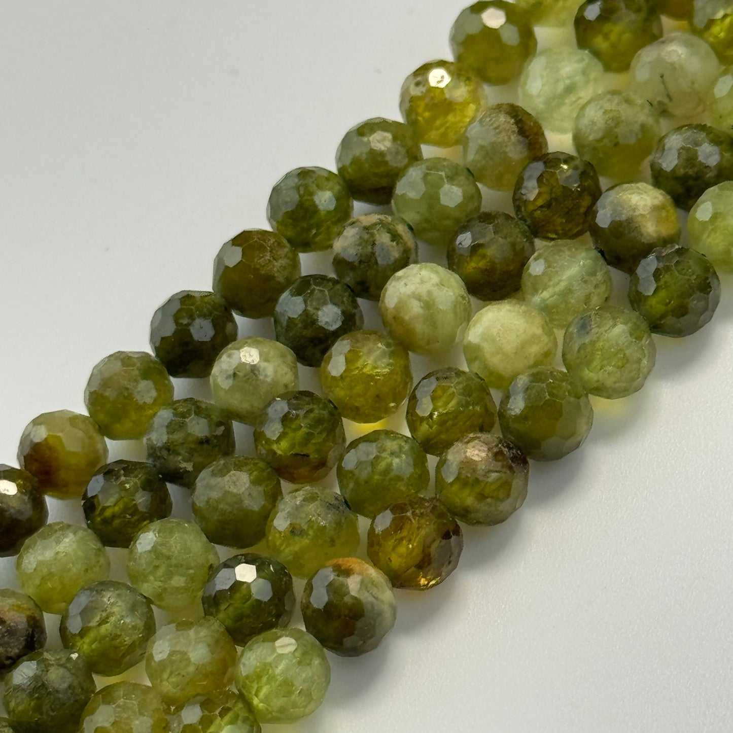 Garnet Faceted Round Beads image 2