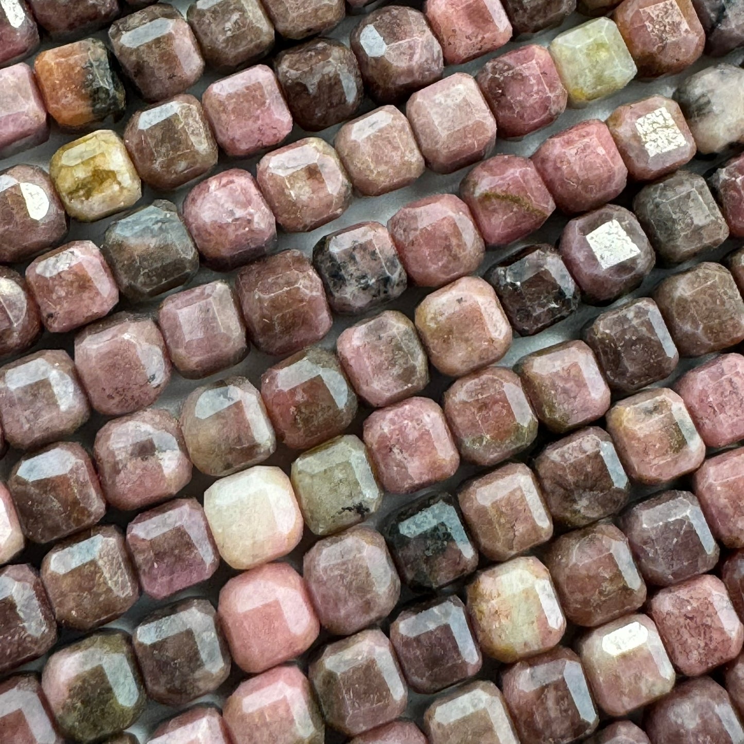 Rhodonite Square Beads image 4