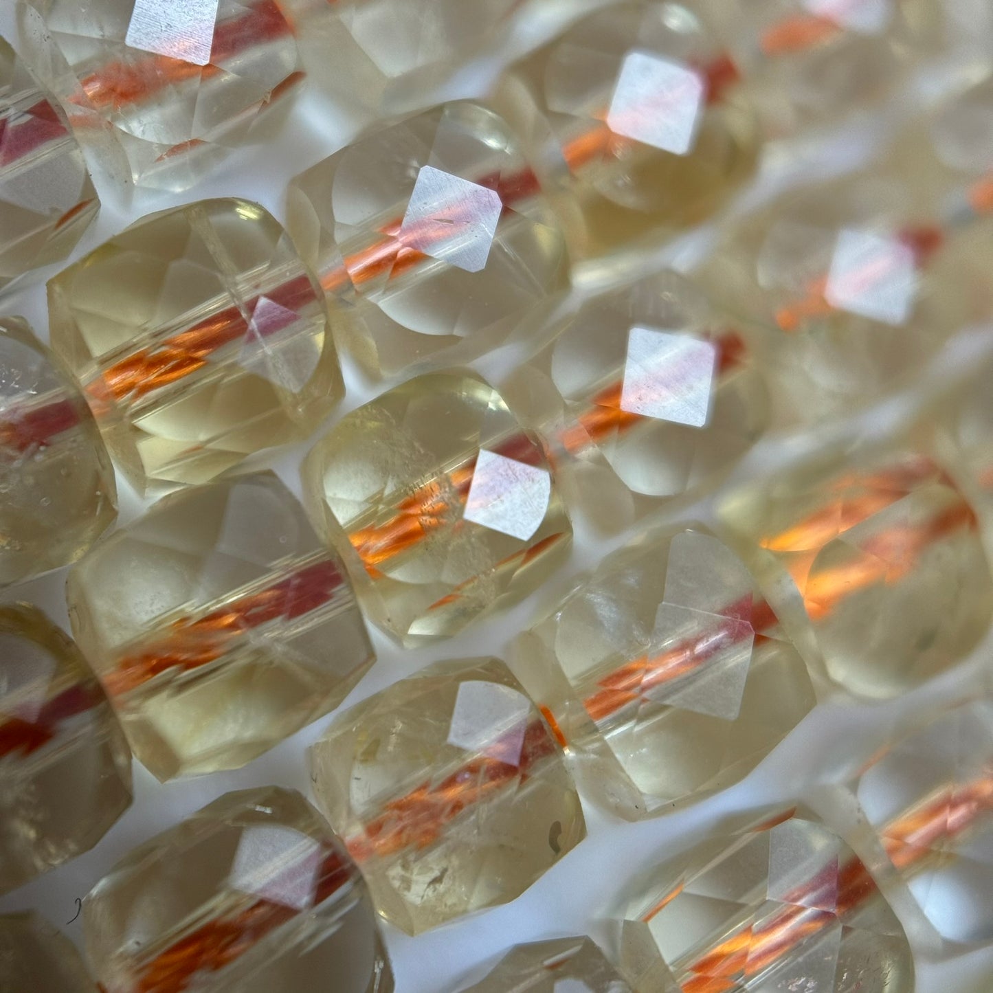 Citrine Square Beads image 5