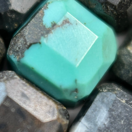 Turquoise Square Beads