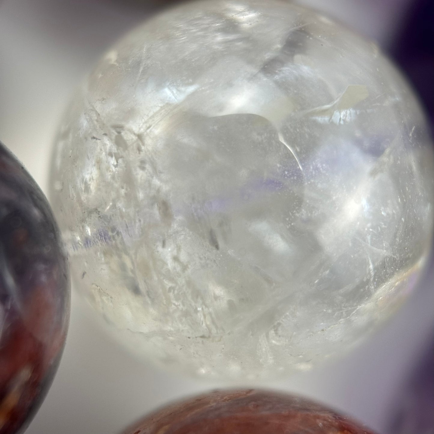 Garden Amethyst Polished Round Beads image 9