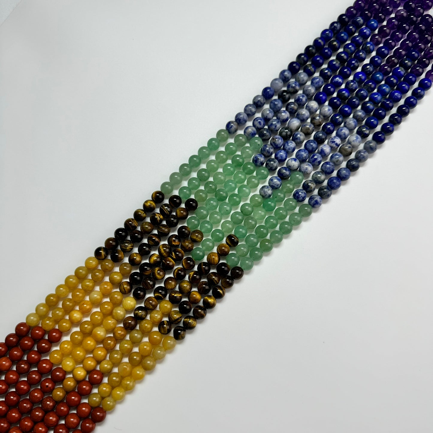 Chakra Polished Round Beads image 8