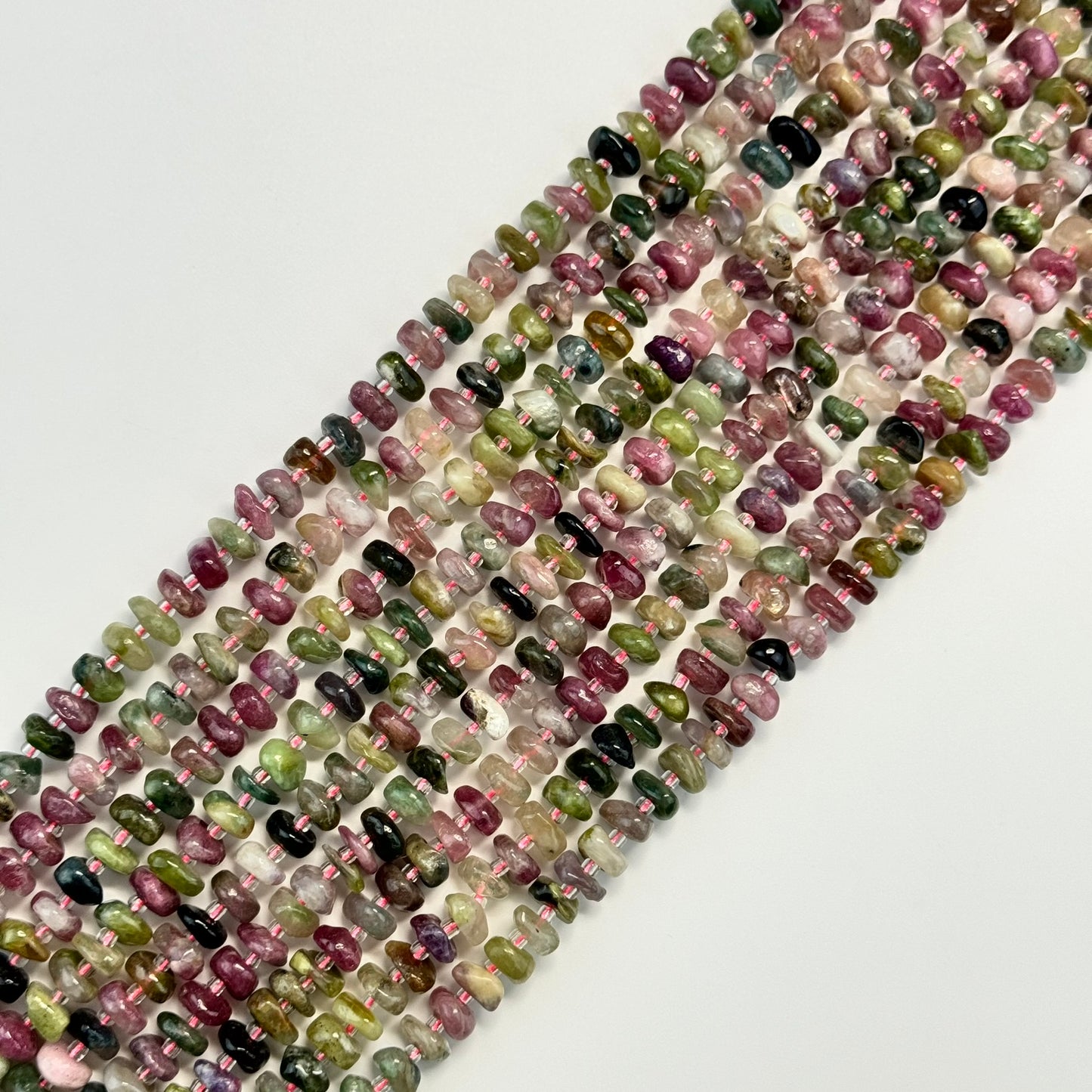 Mixed Tourmaline Polished Blade Beads image 7