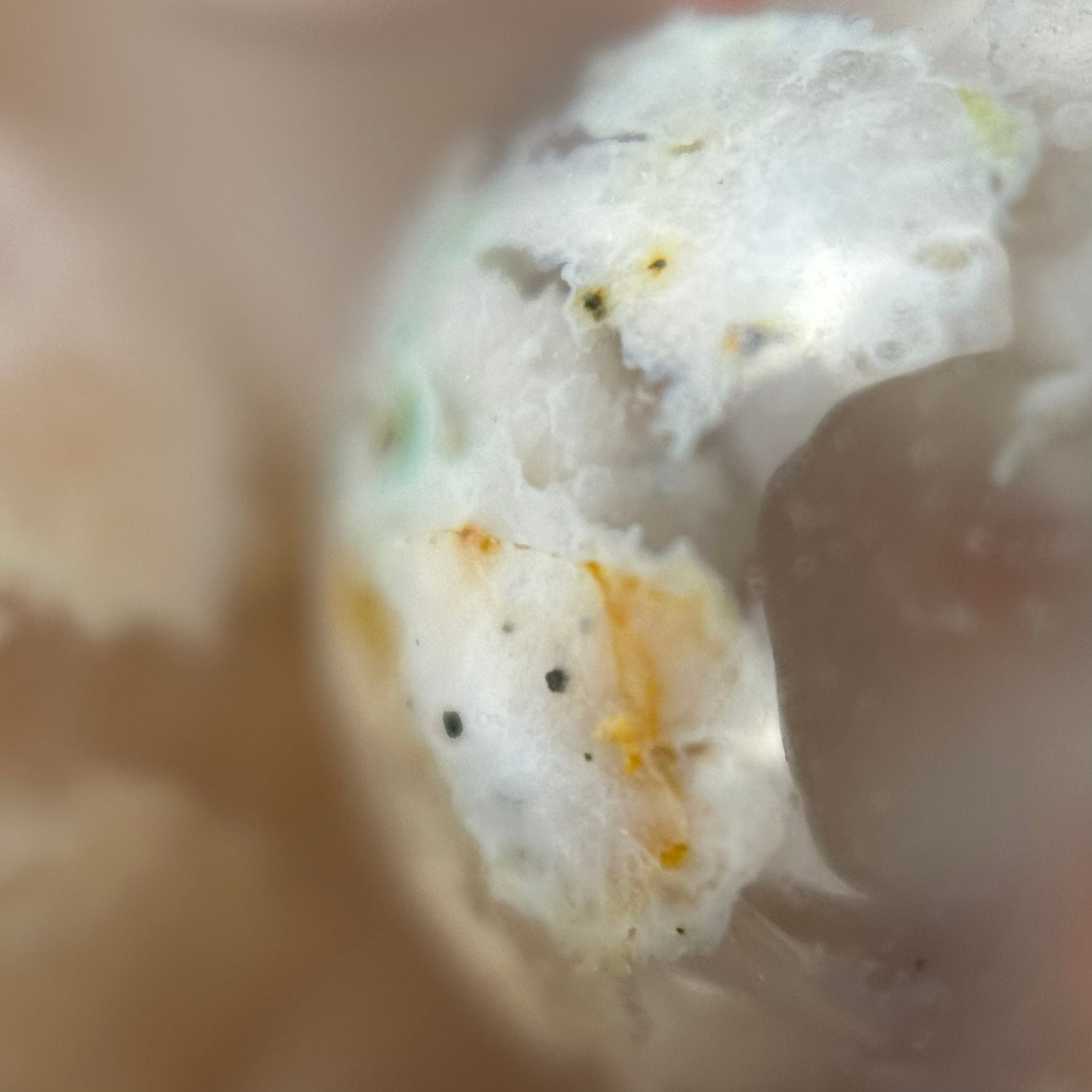 Green Sakura Agate Polished Round Beads image 7