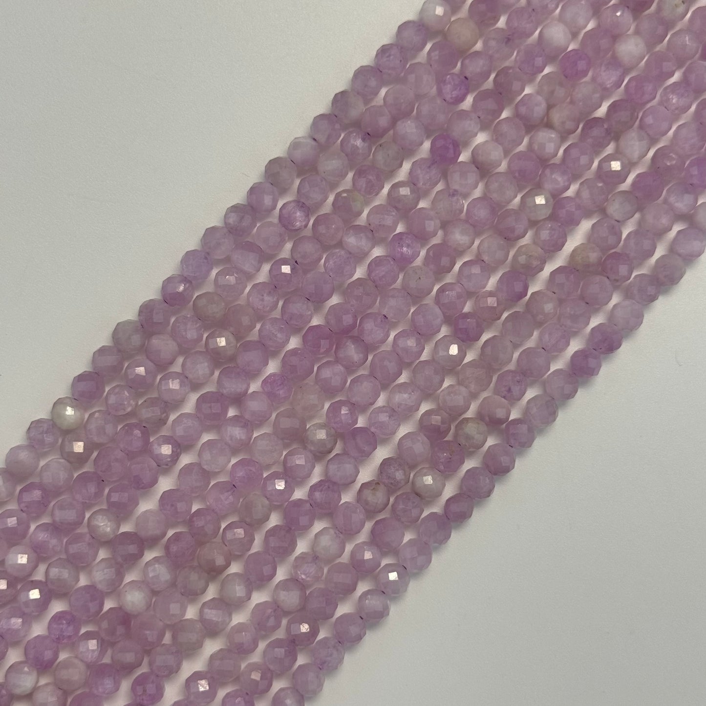 Kunzite Faceted Round Beads image 3