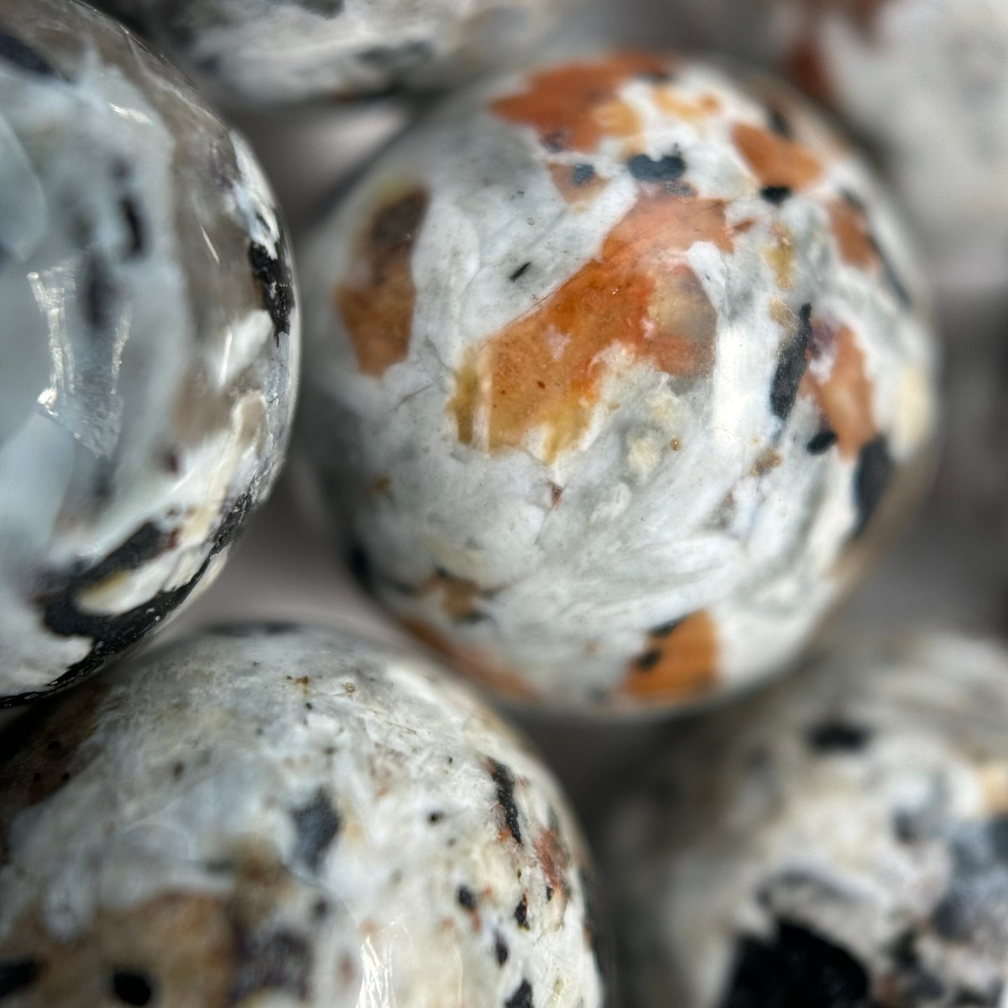 Yooperlite Polished Round Beads image 4