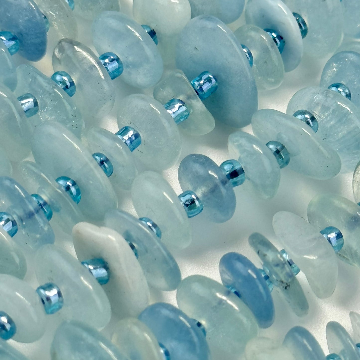 Aquamarine Blade Polished Gemstone Beads image 8