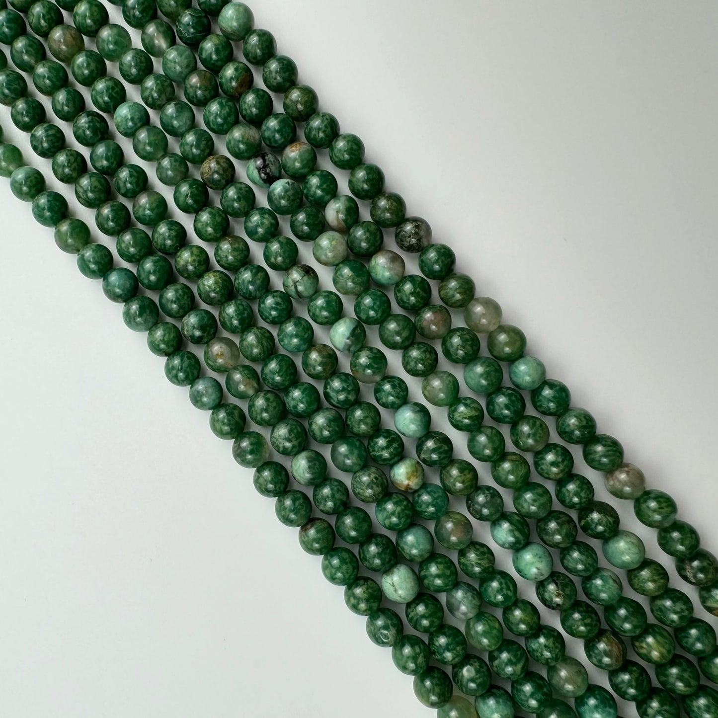 Fuchsite Polished Round Beads image 3