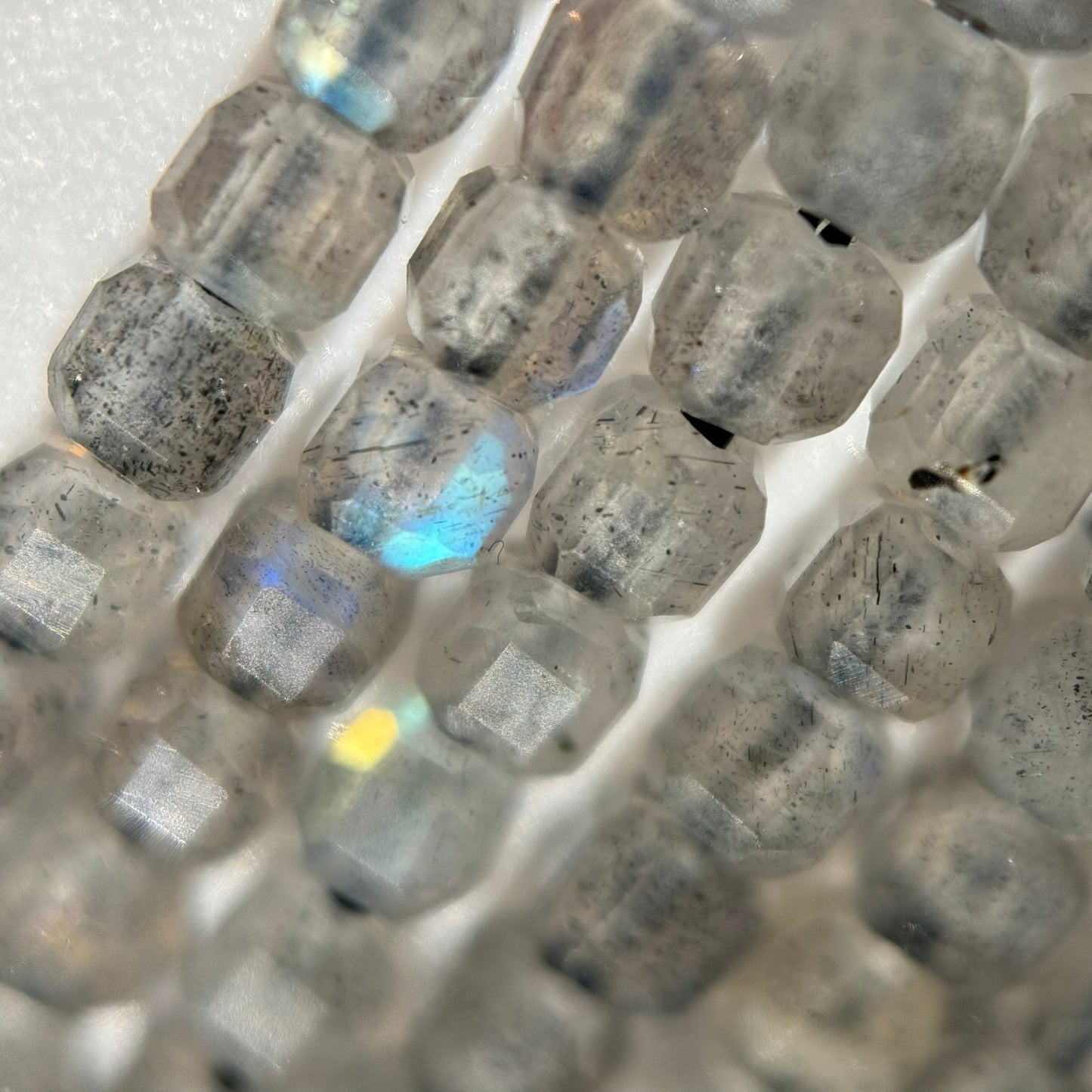 Labradorite Square Beads image 8