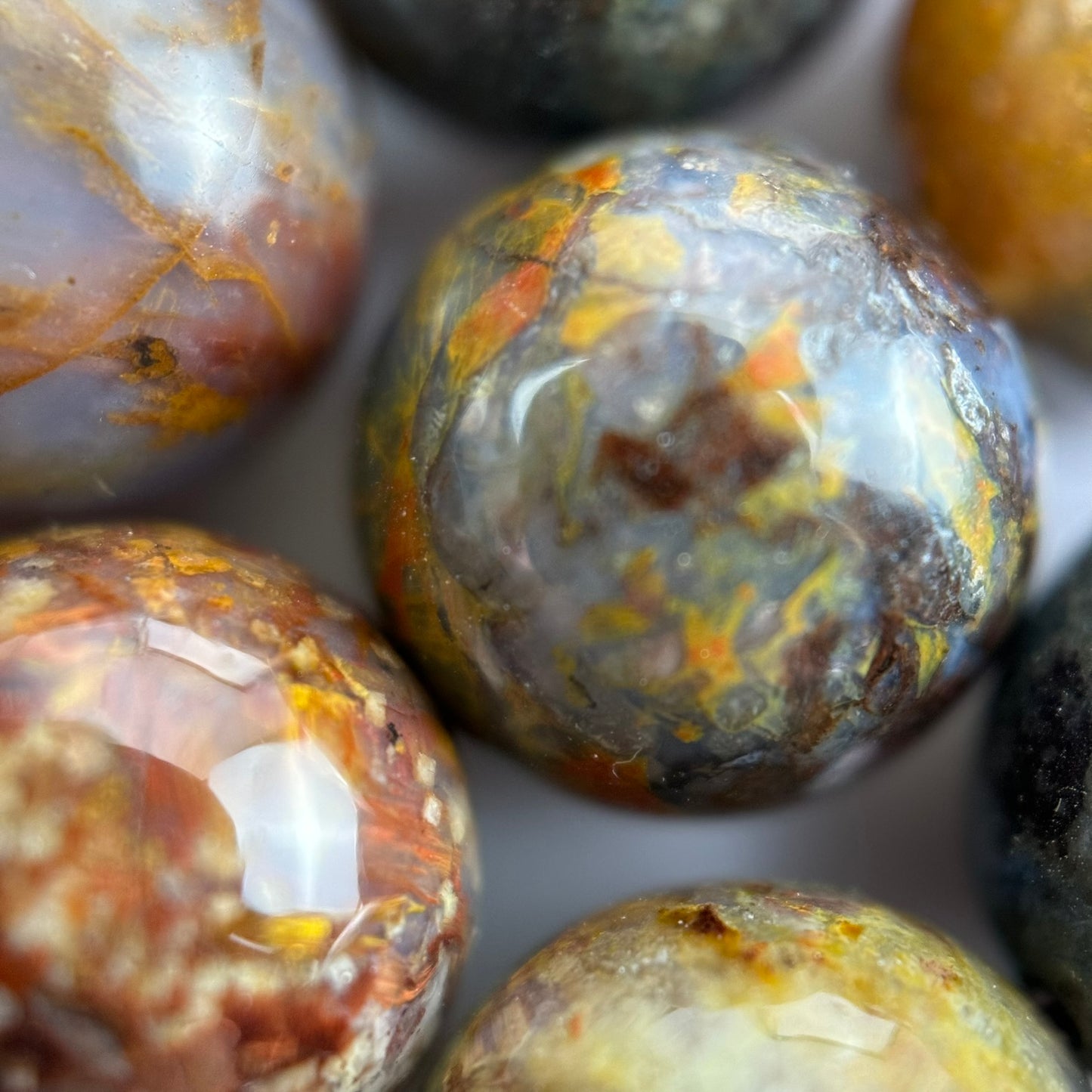 Pietersite Round Polished Beads Round Beads image 3
