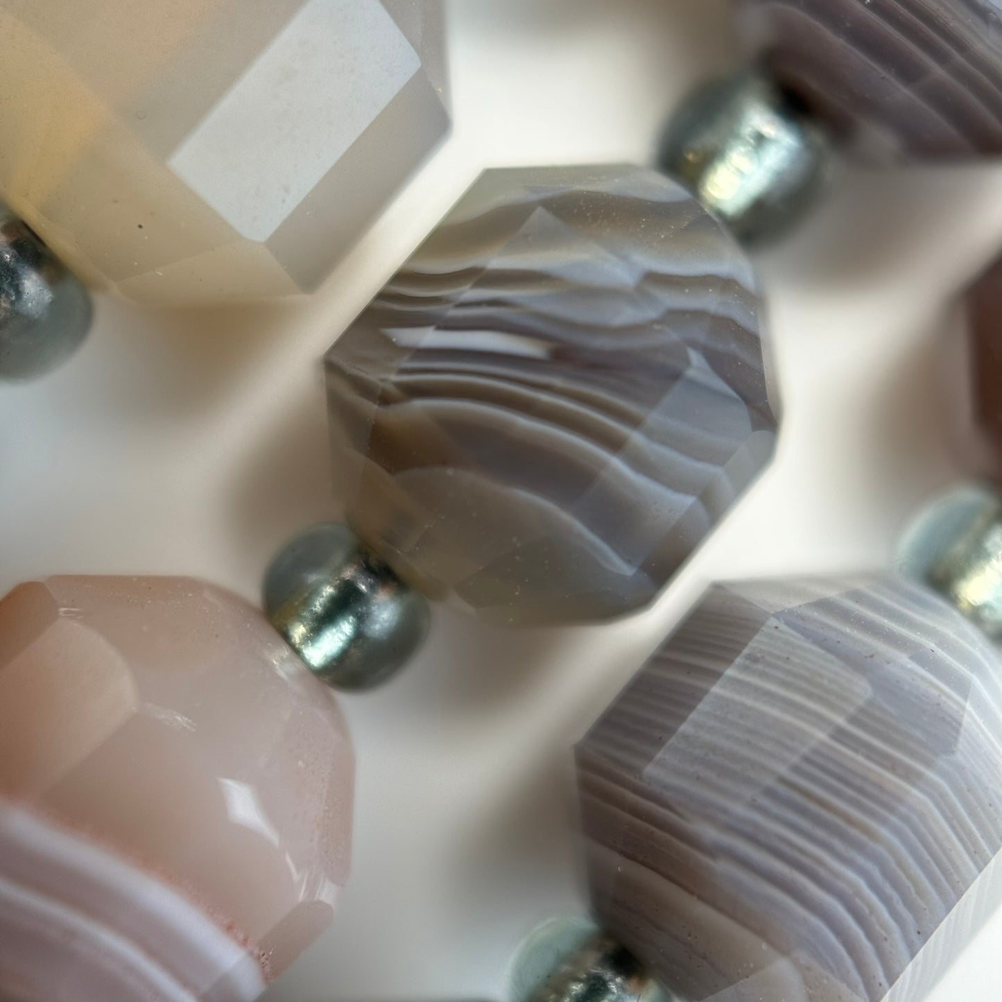 Botswana Agate Dodecahedron Beads image 4