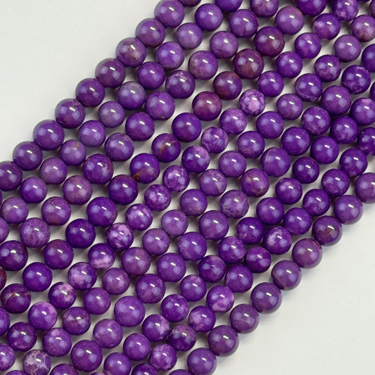 Phosphosiderite Polished Round Beads