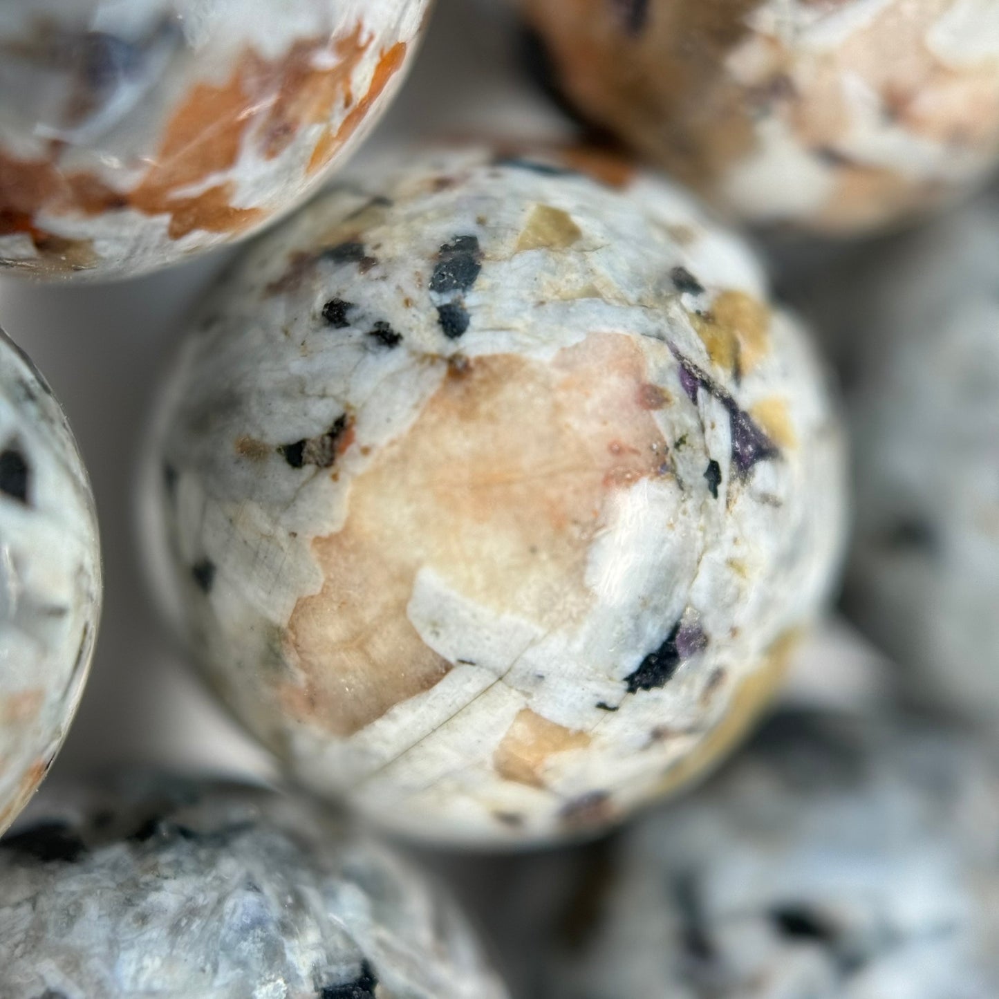 Yooperlite Polished Round Beads image 8