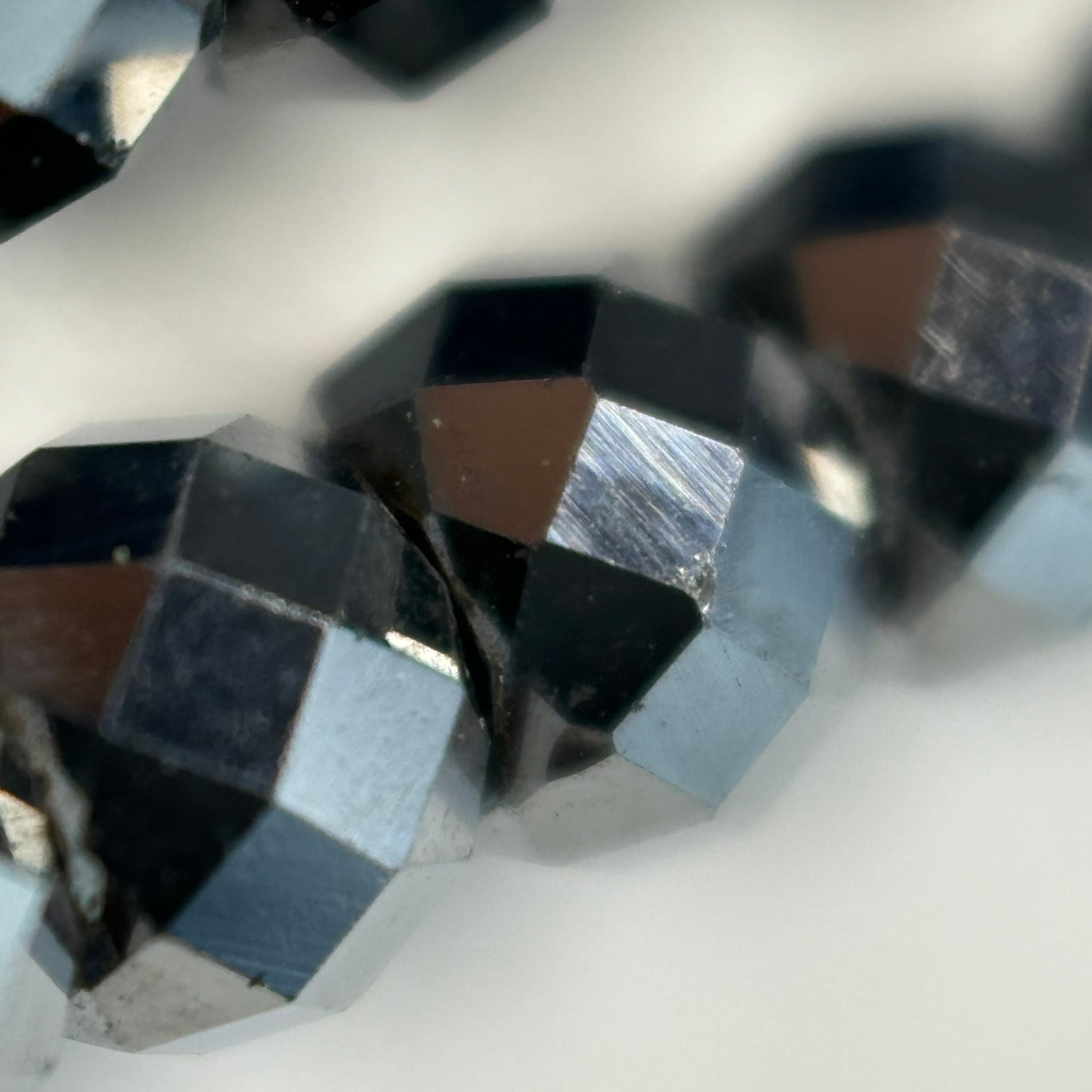 Terahertz Faceted Rondelle Beads image 8