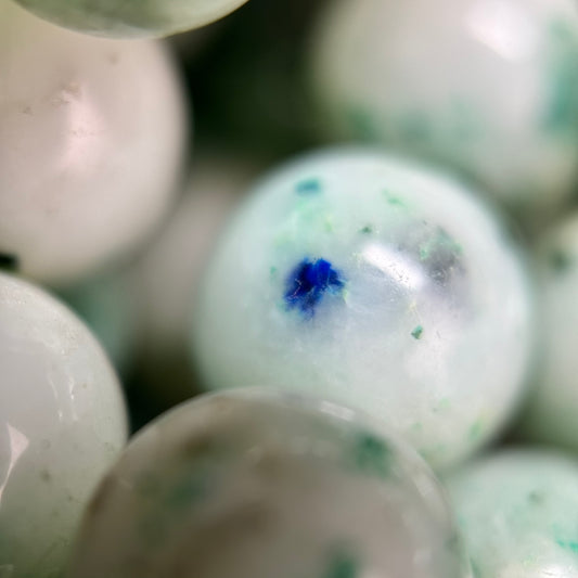 Phoenix Stone Polished Round Beads