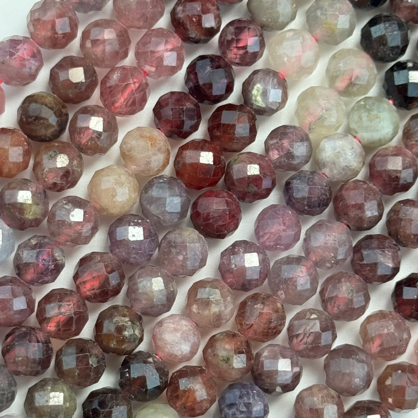 Spinel Faceted Round Beads image 1