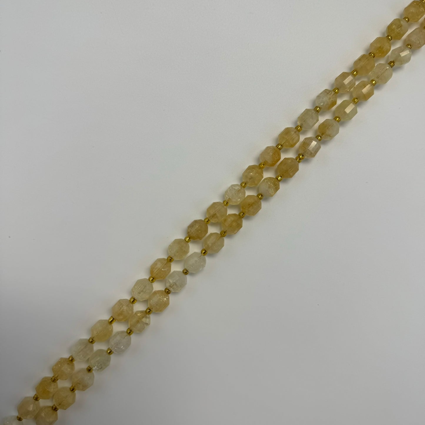 Citrine Dodecahedron Beads image 3