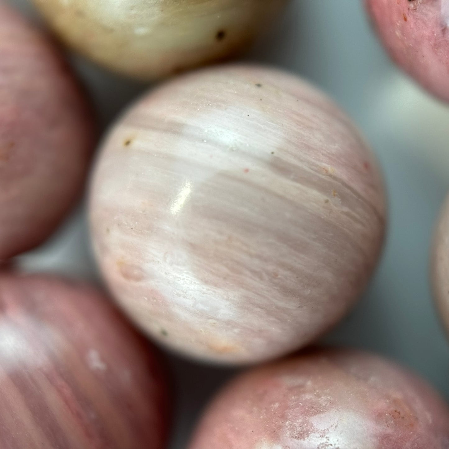 Rhodonite Polished Round Beads image 4