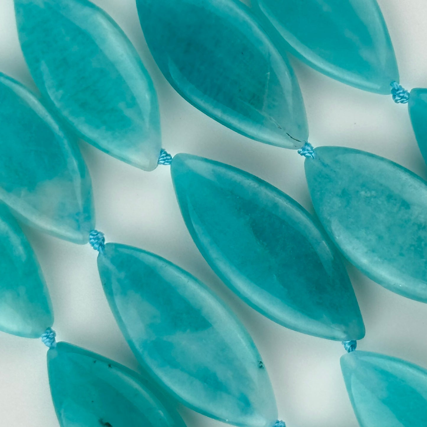 Amazonite Marquise Gemstone Beads - AA Quality image 4