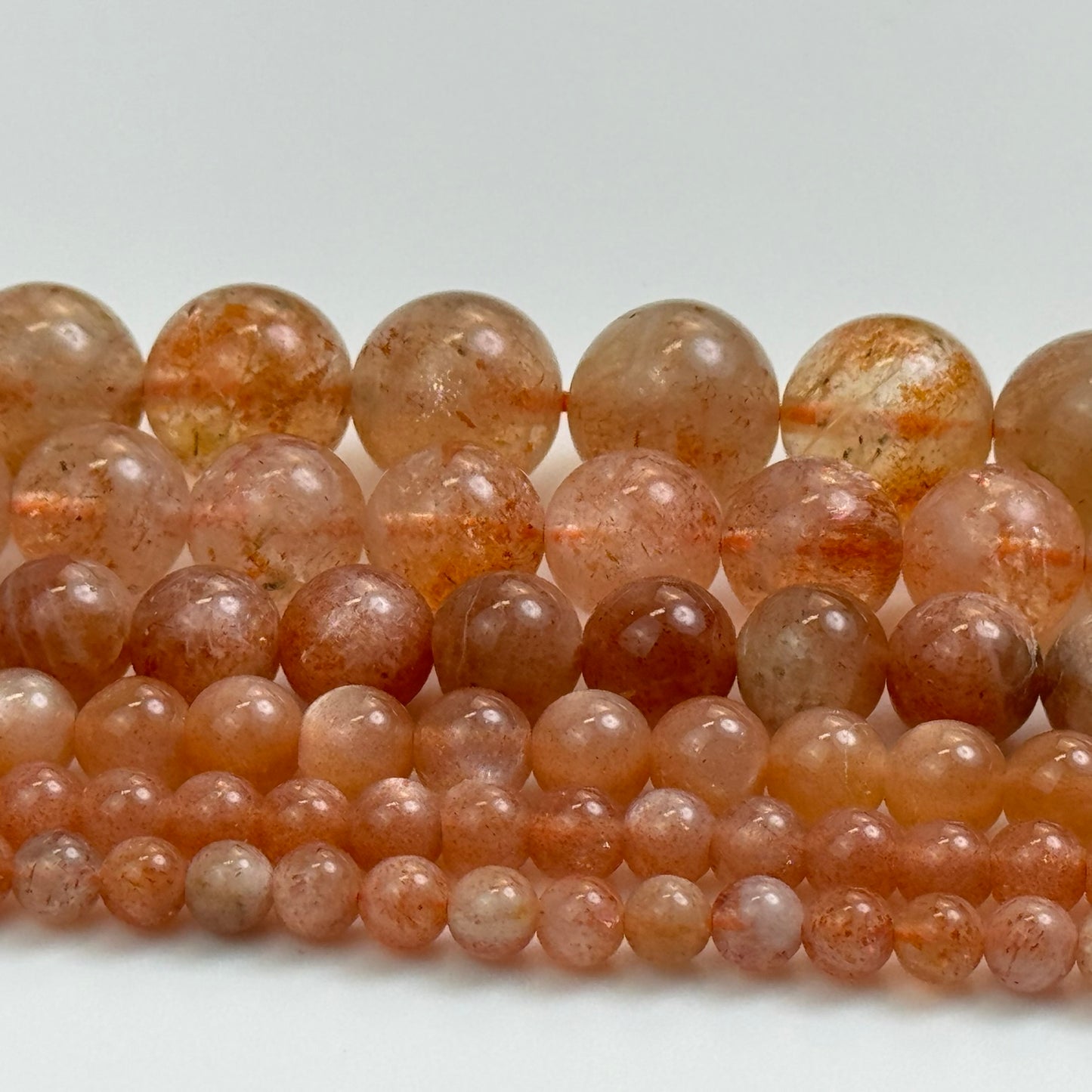 Sunstone AAA Polished Round Beads image 6