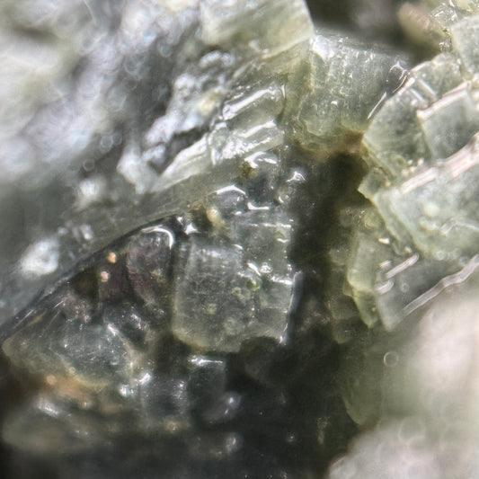Prehnite with Epidote Minerals